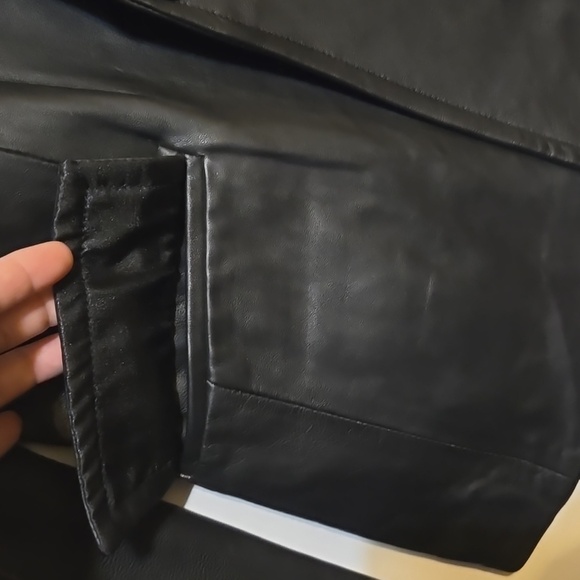 BCBGMaxAzria  Leather Jacket sz4 - Picture 3 of 10